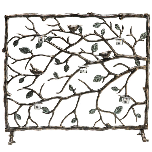 Bird and Branch Fireplace Screen by San Pacific International/SPI Home