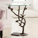 Bird and Pinecone Rustic Table by San Pacific International/SPI Home
