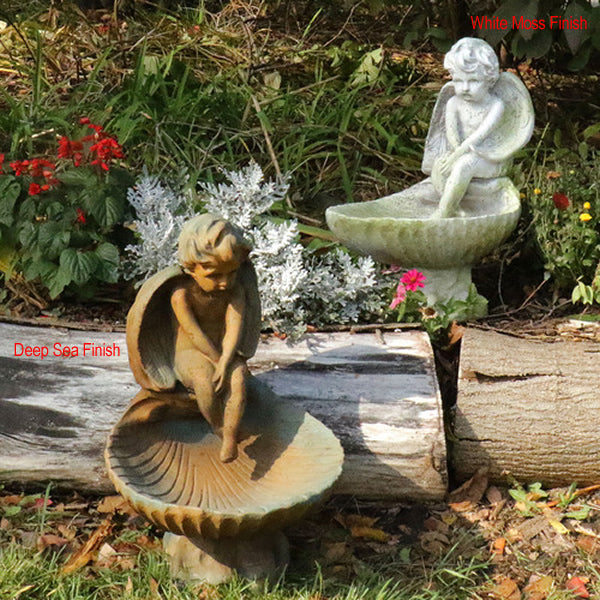 Meditating Bird Bath