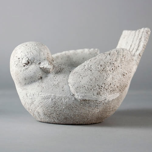Seated Bird Planter II