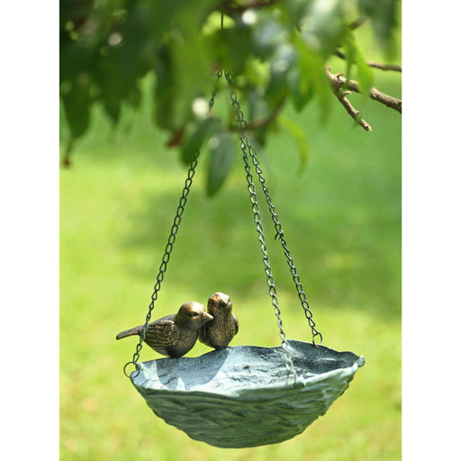 Birds and Nest Hanging Birdfeeder by San Pacific International/SPI Home