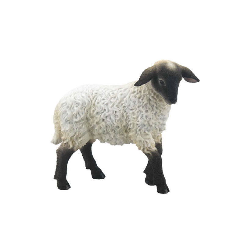 Black Face Lamb Figurine