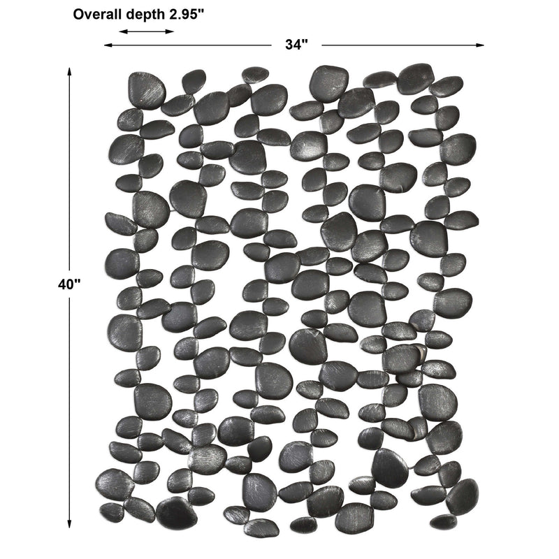 Stone Serenity Metal Wall Art