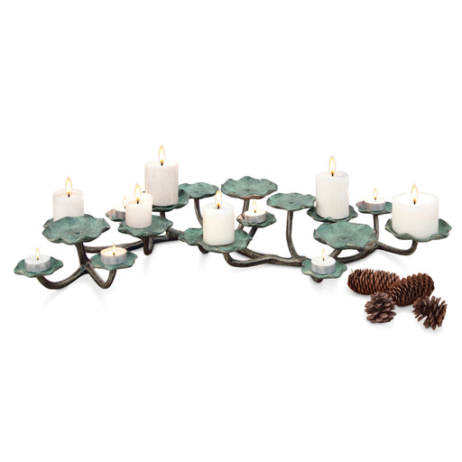 Blossom Pillar Candelabra by San Pacific International