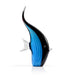 Blue Glass Angelfish Figurine by San Pacific International/SPI Home