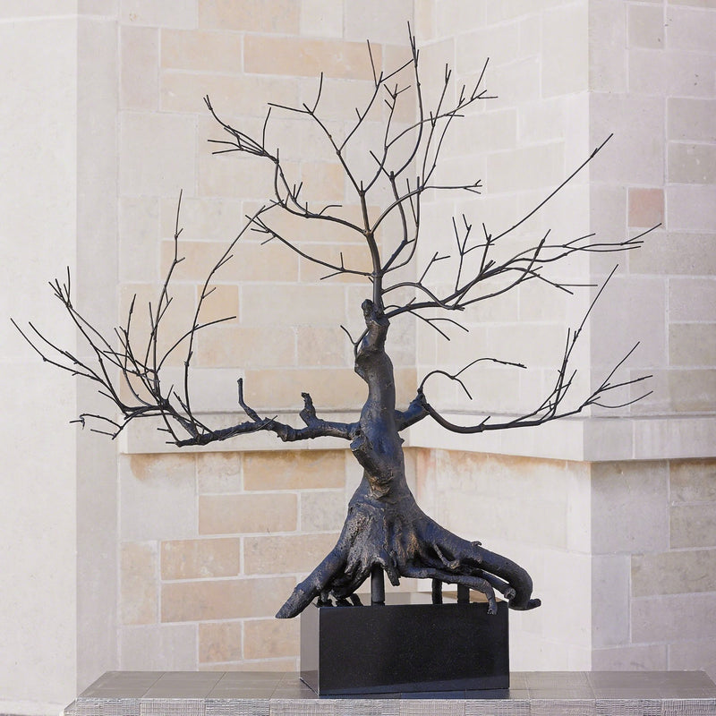 Bonsai Tree Sculpture In Iron 2