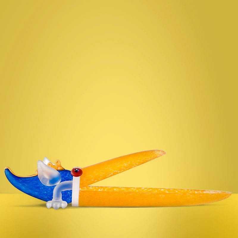 Borowski Art Glass Pelican