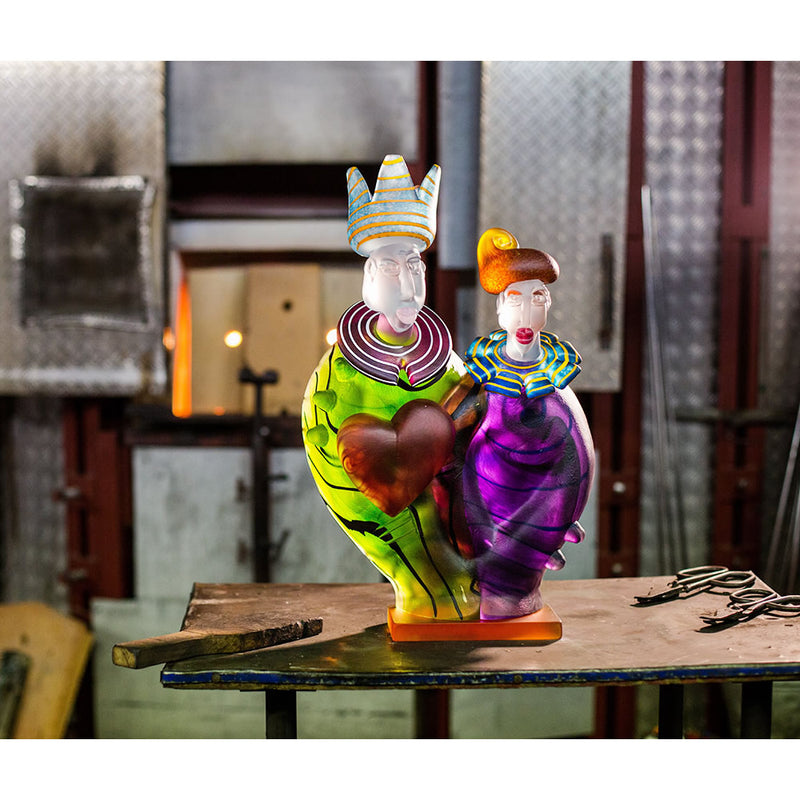 Borowski King Queen Sculpture