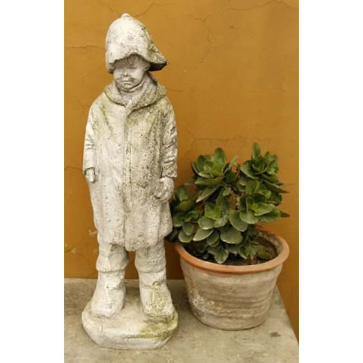 Rainy Day Garden Statue