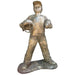 Boy With Football Sculpture