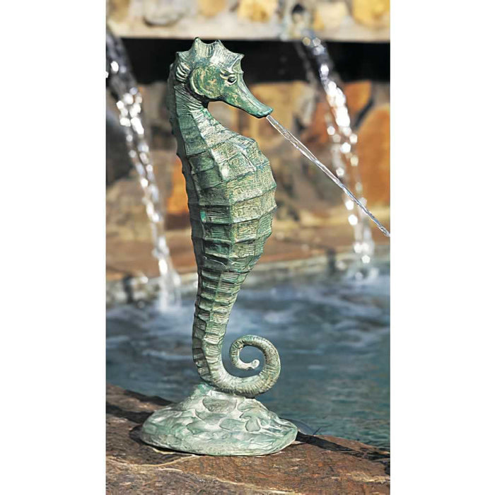 Seahorse Garden Fountain-Medium