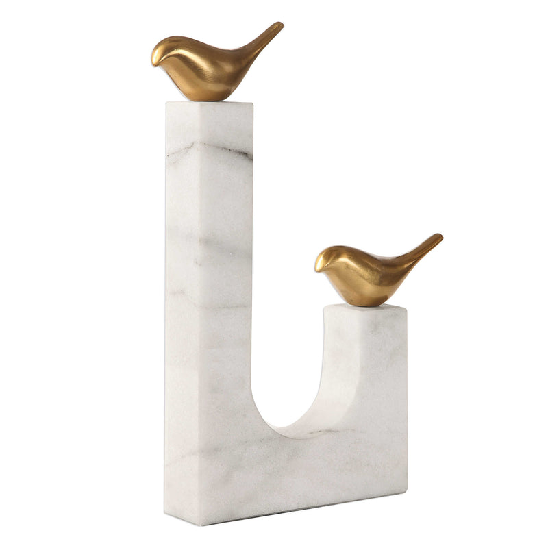 Natures Symphony- Modern Bird Sculpture