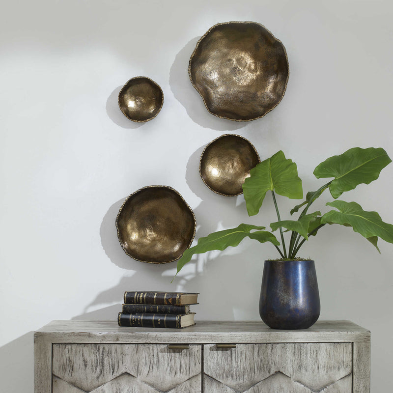 Eclectic Orbs Metal Wall Art Set