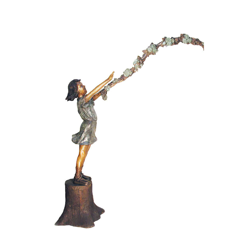 Arbor Girls Bronze Sculpture