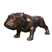 Bronze Bulldog Sculpture