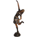 Bronze Deco Dancer Sculpture- Large