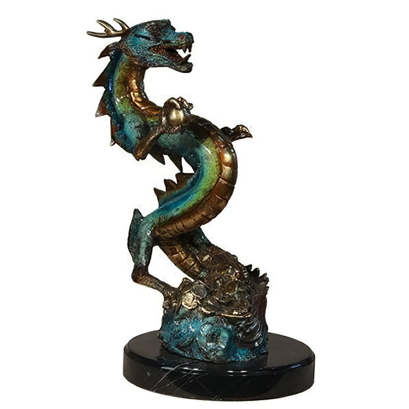 Bronze Dragon Statue