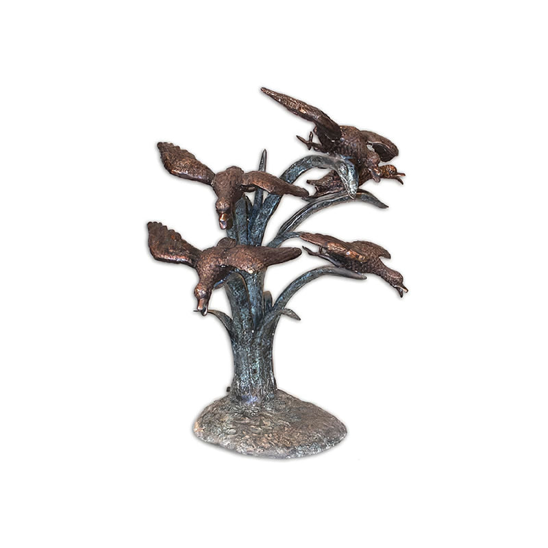 Bronze Duck Fountain