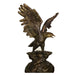 Bronze Eagle On Rock- 41 Inch