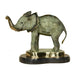 Bronze Elephant IV Statue on Base