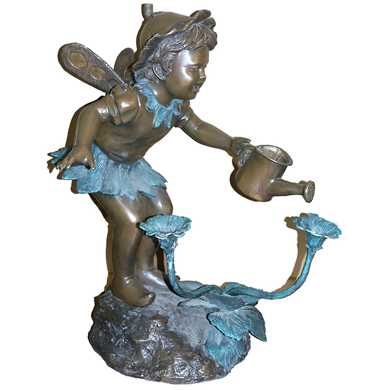 Bronze Fairy Garden Fountain