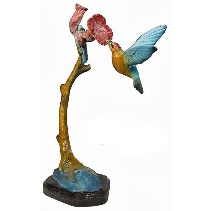 Bronze Hummingbird Statue