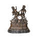 Bronze Mantel Clock- Two Angels/Cherubs