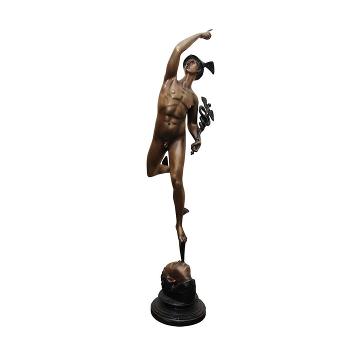 Bronze Mercury Statue