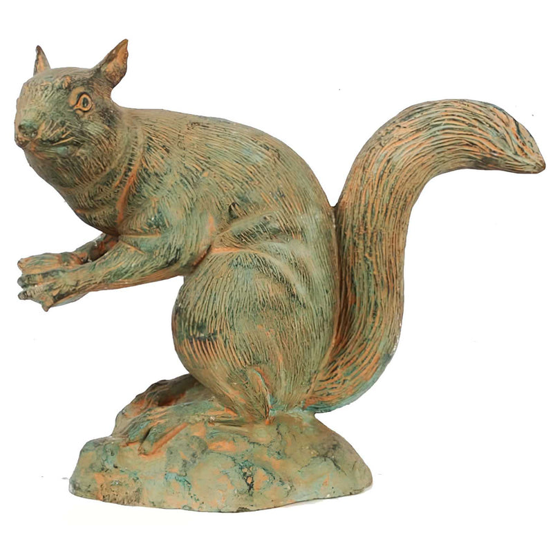Bronze Squirrel Statue