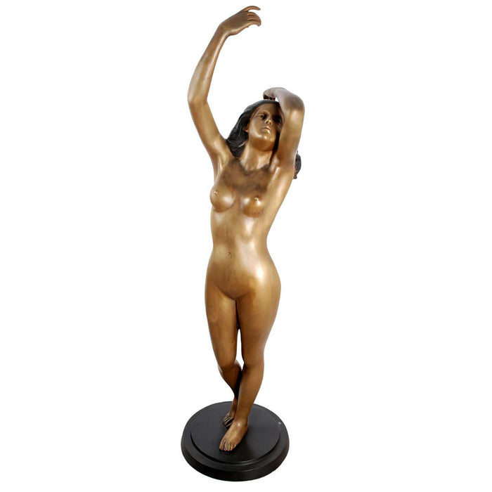 Bronze Standing Nude Lady Sculpture
