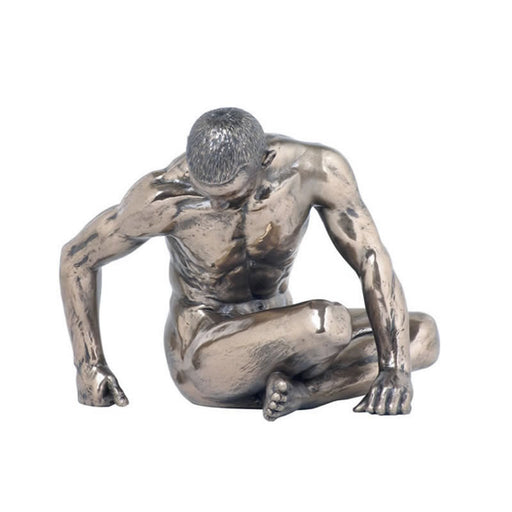 Bronze Study of Man Male Nude Sculpture- Small
