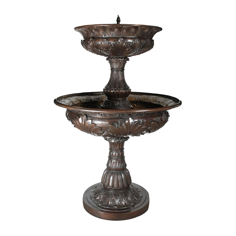Bronze Two Tier Fountain