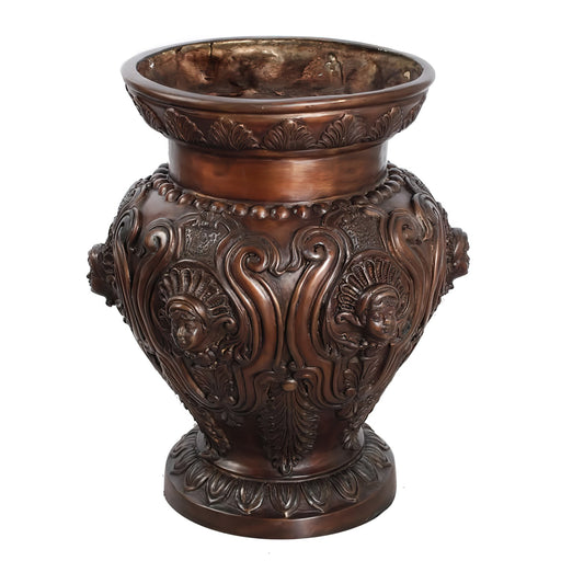 Bronze Urn with Female Faces