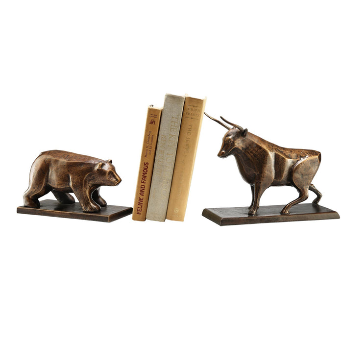 Bull and Bear Bookends Pair by San Pacific International/SPI Home