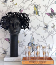 Butterfly Head Sculpture