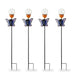 Butterfly LED Light Garden Stakes, Set of 4 by San Pacific International/SPI Home
