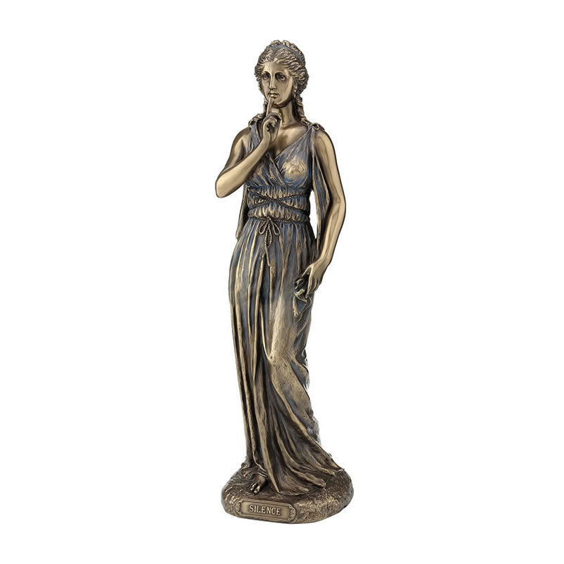 Cardinal Virtues Statue - Silence