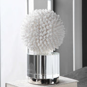 Cascara White Shell Sculpture