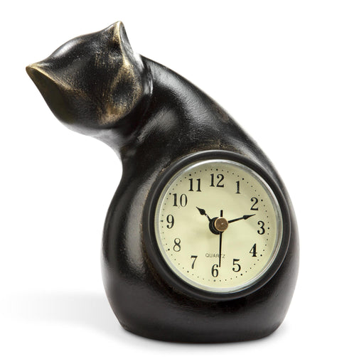 Cat Table Clock by San Pacific International/SPI Home