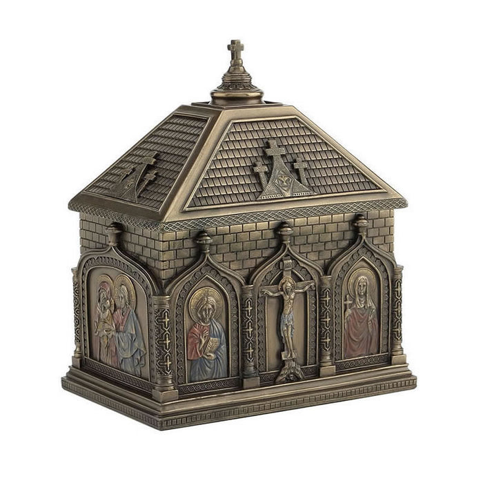 Catholic Collection Box Catholic Chapel Trinket Box — AllSculptures