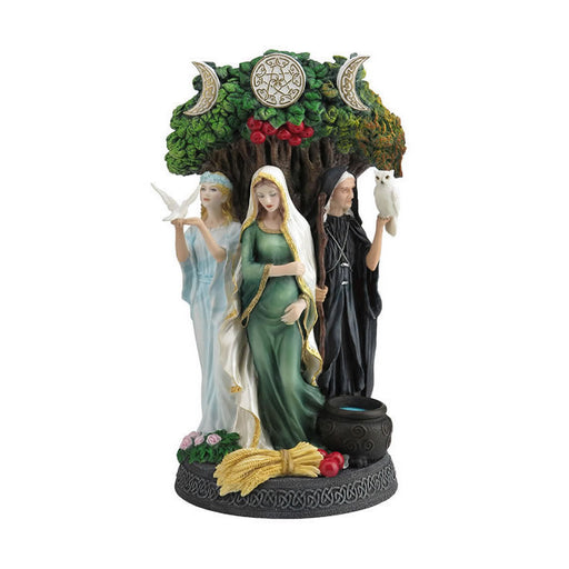Celtic Triple Goddess Maiden Mother And The Crone Statue