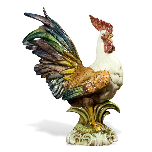 Ceramic Italian Kitchen Rooster Sculpture