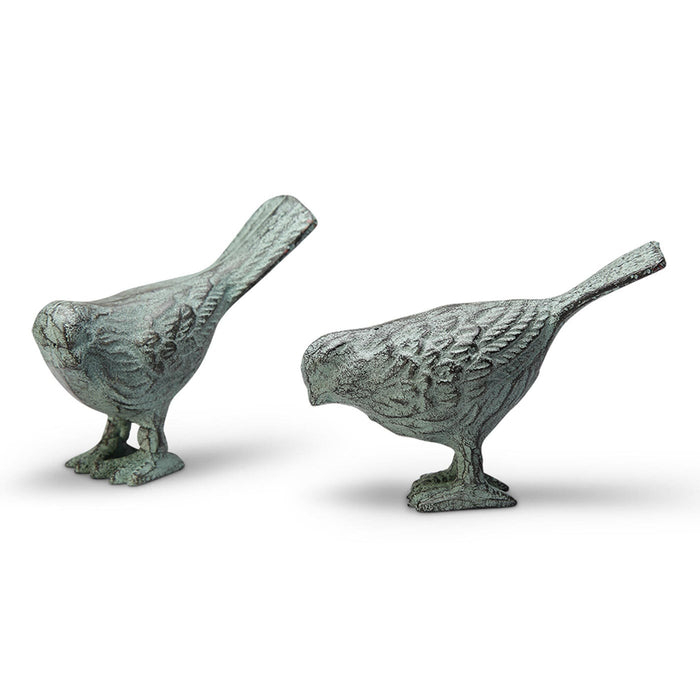 Chatty Birds Figurine Pair - Verdi Finish by San Pacific International/SPI Home