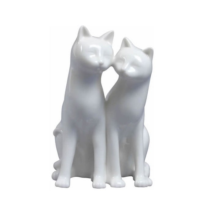 Cheek to Cheek Cats Sculpture