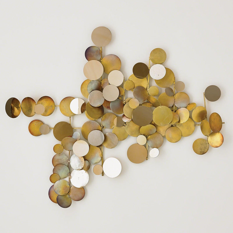 Circular Dot Modern Wall Sculpture