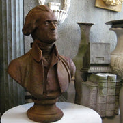 Classic Thomas Jefferson Bust- Angled View