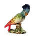 Colorful Parrot Sculpture-Italian Ceramic
