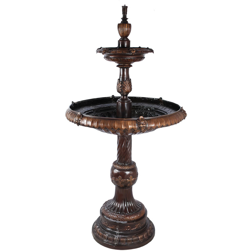Column Tier Bronze Fountain