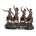 Coming Through The Rye Bronze Sculpture
