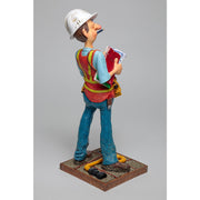 Construction Worker Art Statue